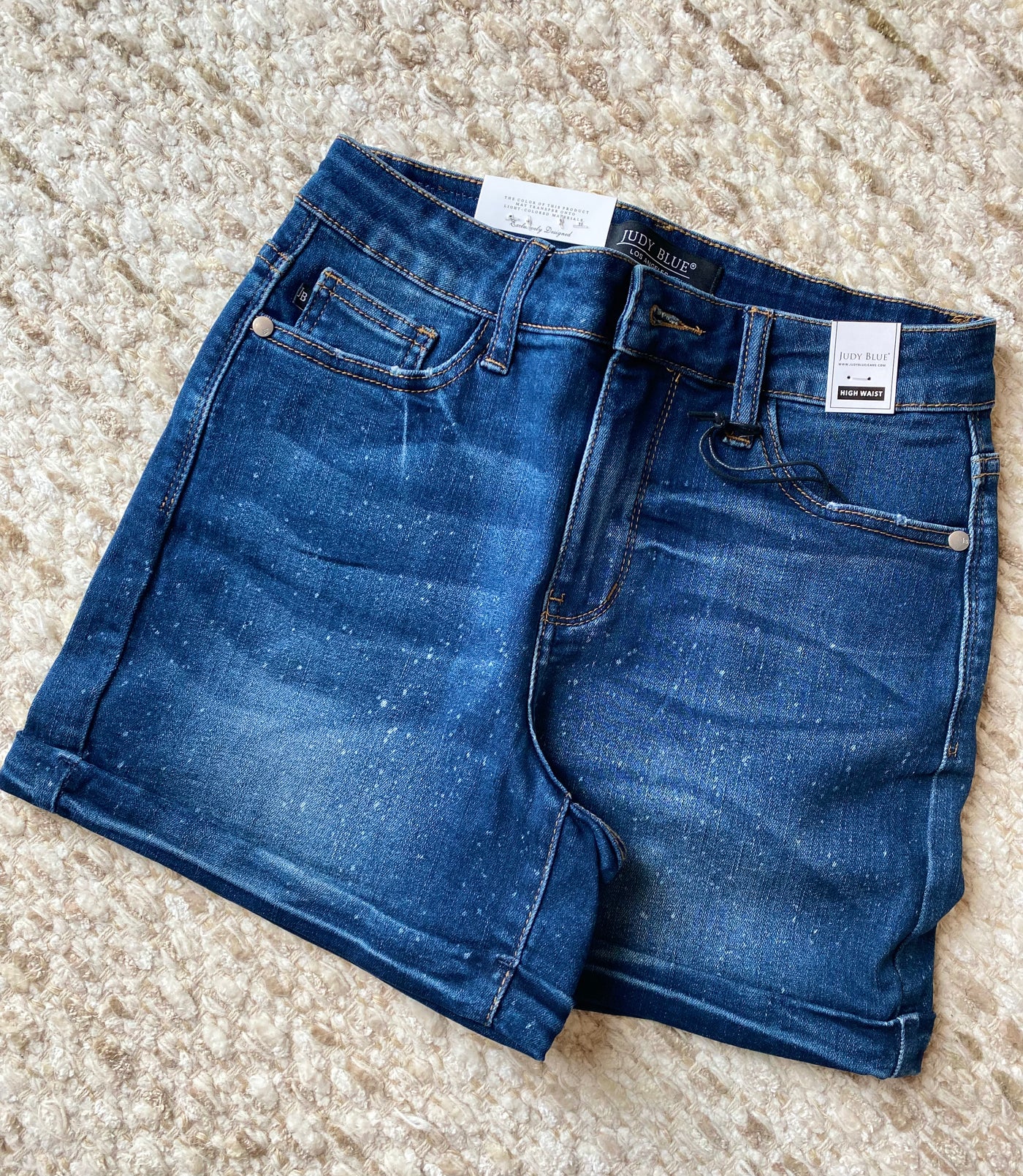 Splattered Judy Blue Shorts