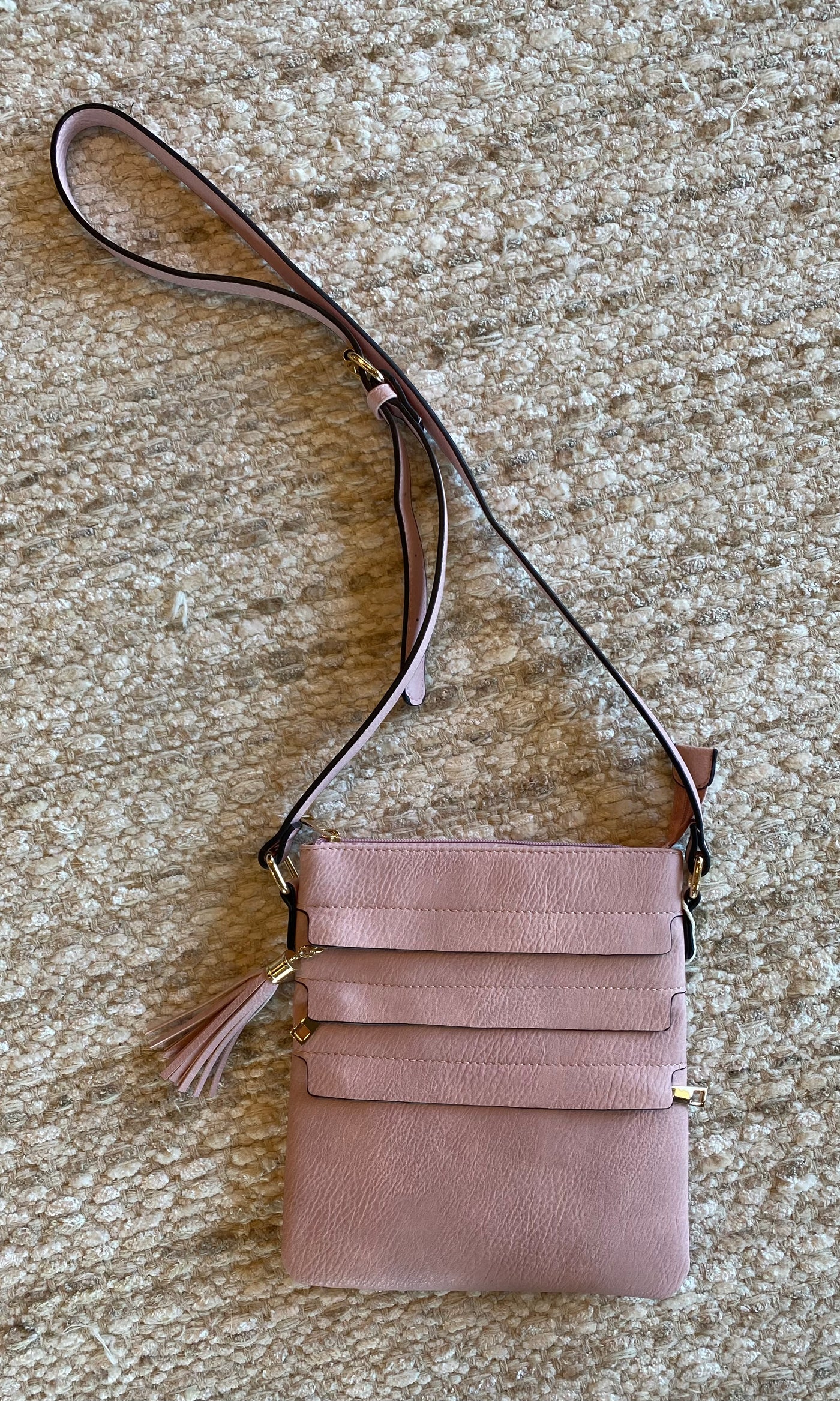 Pink Cross-Body Bag